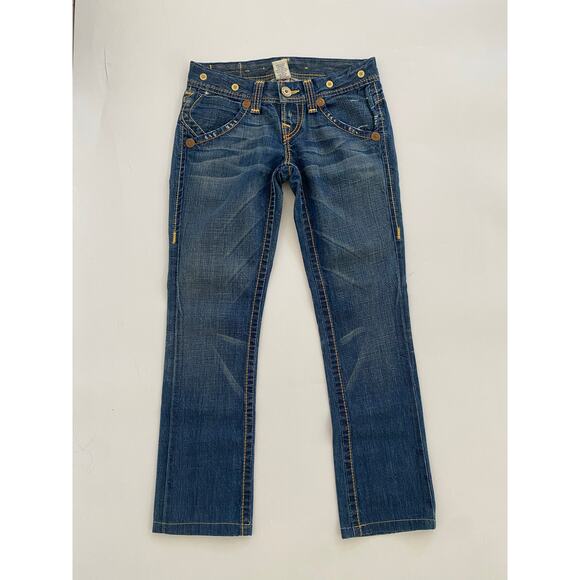 True Religion Mens Jeans Size 27  Low-Rise Straight Leg - Picture 1 of 14